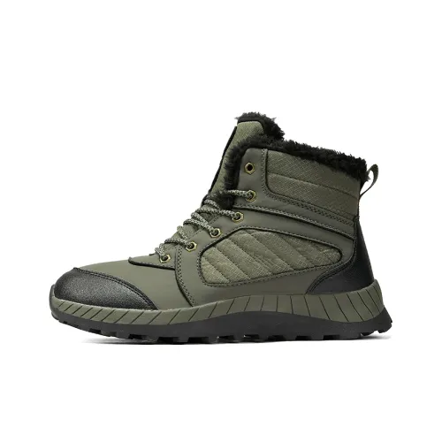 LUODONG С флисовой подкладкой Снеубутсы Термостойкие Баланс Устанавливающие Аbrasion Resistant Slip Resistant Ботинки Унисекс