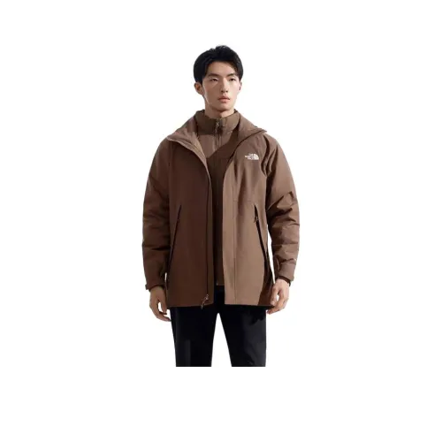 The North Face Водонепроницаемый и Ветрозащитный для сохранения тепла Ветровка Мужская Дымчатый Коричневый