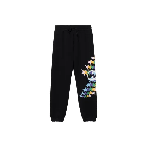 GUCCI Вязаные спортивные брюки мужские черные