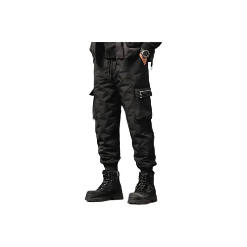 ASSIDUOUS CONFUSED EFFORT Пуховые штаны Мужские