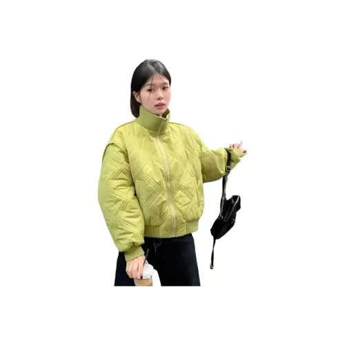 GUOZHEN Зеленый Женский Пуховик