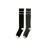 Чёрный 1 пара + Тёмно-серый 1 пара