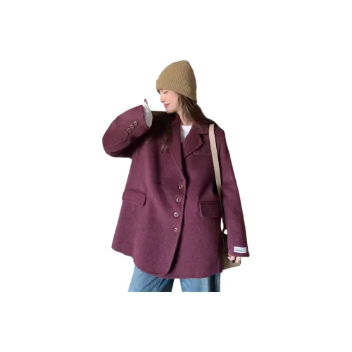 JZWSTUDIO Темно-красные женские свитеры