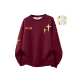 Бордовый Высококачественный Хлопок