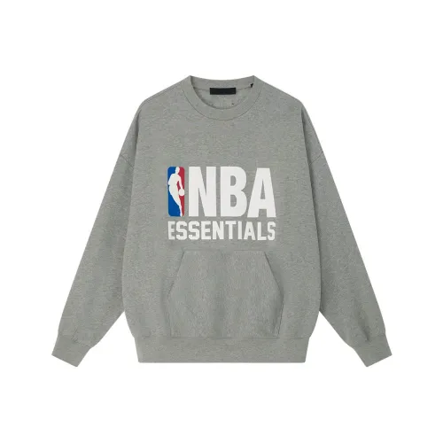 Fear of God ESSENTIALS NBA Fw25 Спортивная форма Crewneck Свитшот Мужской