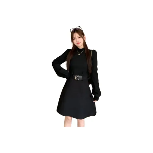 ONENINE34PM Длинное платье с длинным рукавом женское