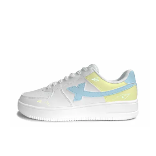 XTEP Air Force One Износостойкие и Легкие Низкие Кроссовки для Скейтбординга Женские