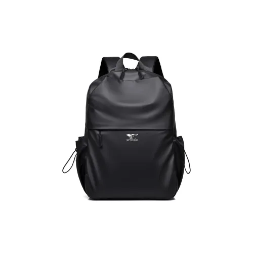 SEPTWOLVES Ткань Рюкзак Мужской Черный