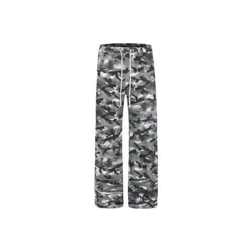 JZWSTUDIO Камуфляж Унисекс Повседневные Штаны