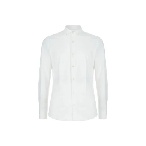 Tintoria Mattei Белый Мужской Рубашки