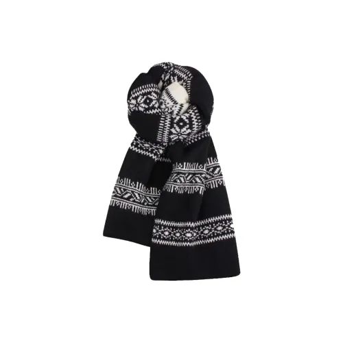 FOSS PHIL Вязаные шарфы из смешанной шерсти для женщин