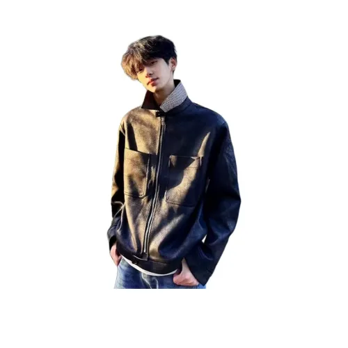 DIBINSAI STUDIO Кожа Куртка Унисекс