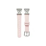 Бант-Барби Розовый Вафельный Трикотажный Ремешок