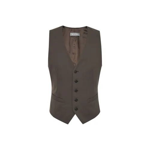 SAINT ANGELO Гравий Саржа Однотонный Унисекс Жилеты
