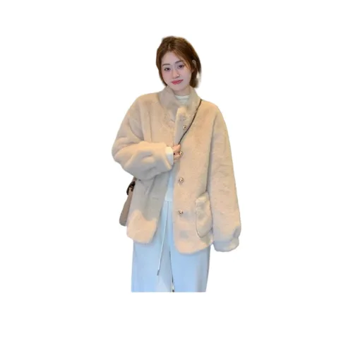 VENICEW Бархат Feel Пальто Женское