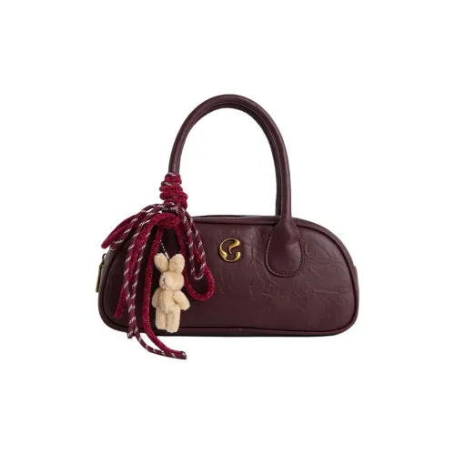 JACD ПУ (полиуретан) Сумка через плечо Сумка Обычная Женская Красная Черная