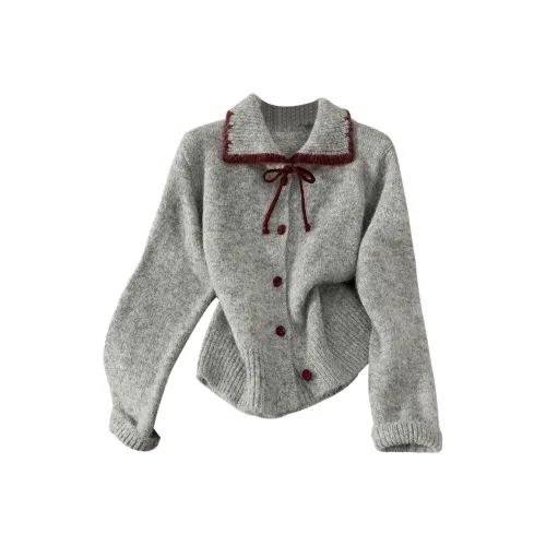 SIBAISHE Темно-серый Женский Свитер