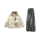 Айвори Белый Топ + Черные Штаны