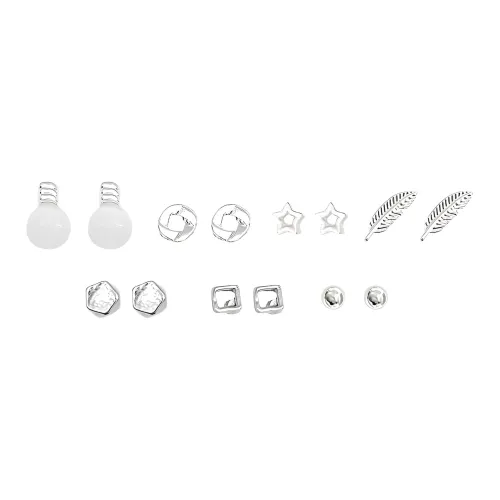 XLP STUDIO Сплав Серьги-гвоздики Женские