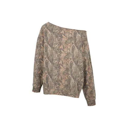 COZYDOLL Камуфляж Коричневый Унисекс Свитшоты