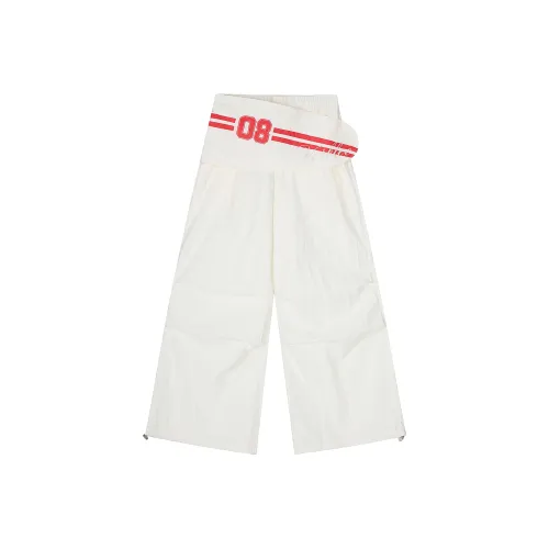 JZWSTUDIO Белые штаны с шнурком унисекс повседневные штаны