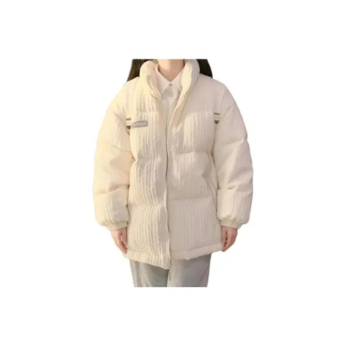 BRG Белый Женские пуховики