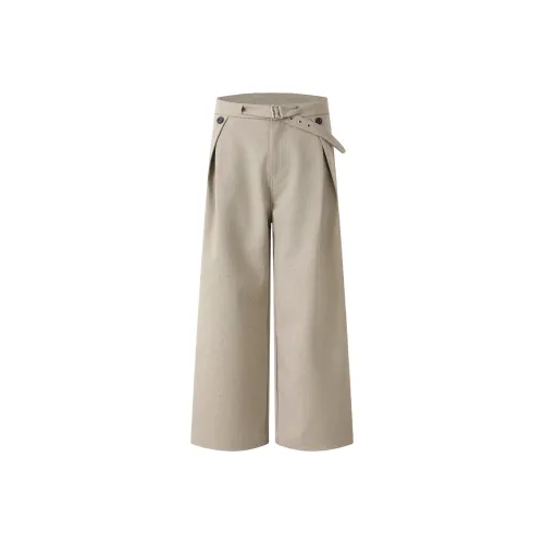 JZWSTUDIO Хаки Унисекс Повседневные Штаны