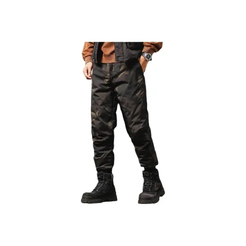 ASSIDUOUS CONFUSED EFFORT Пуховые штаны Мужские