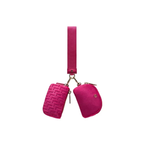 lululemon Полиэстер Клатч Стандартный Женский Ягодный Праздничный Цвет