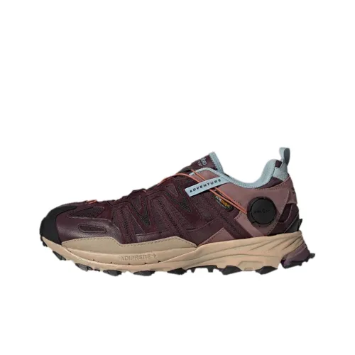 Adidas Originals Hyperturf Устойчивый к истиранию Низкий Топ Повседневная обувь Унисекс Темно-фиолетовый