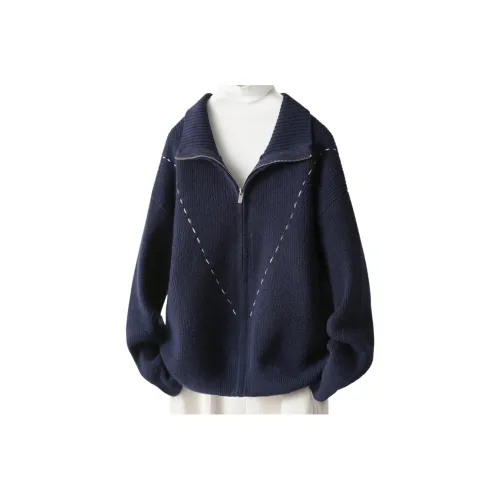 IHIMI Темно-синий Синий Женский Трикотаж