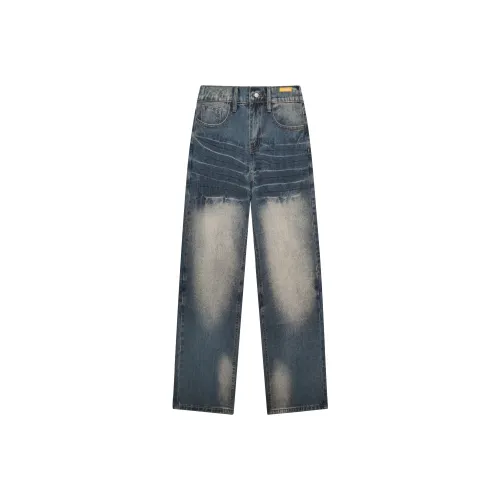 Heart Little Bear Унисекс Джинсы