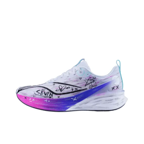 Лайнер Red Hare 8PRO Амортизация Устойчивость к истиранию Противоскользящий Низкий Топ Беговые кроссовки Мужские Белые