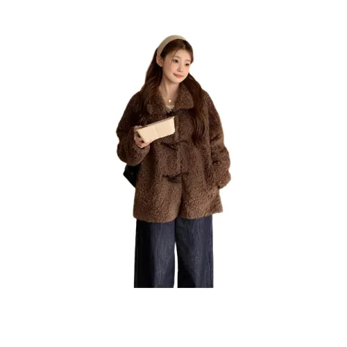 SKYA Коричневый Женские Меховые изделия