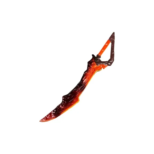 QUBENCHU Legacy Оружие Лава Двуручный Нож Сплав Оружие Сувениры и украшения Статический Моделизм