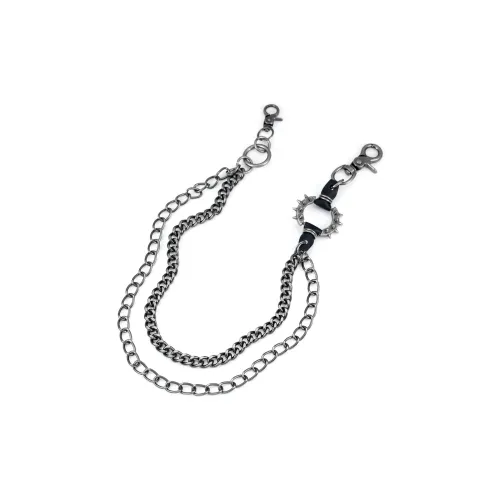 LINGTINGHUAKAI Железо Цепи для брюк Унисекс