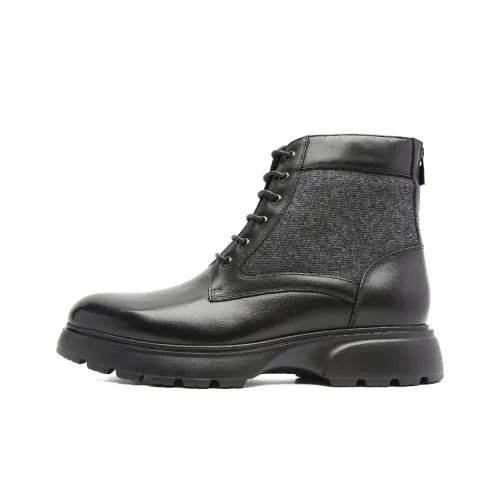 S. T.DUPONT Короткий ботинок Martin 3,6 см мужской черный