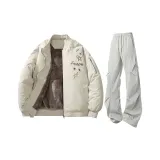 Бежевые + Светло-серые штаны