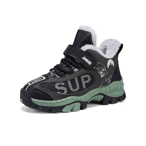 JINMAIWANG Термическая Аbrasion-Resistant Противоскользящая Низкий Топ Детская Туристическая Обувь