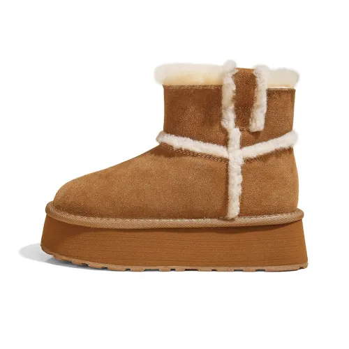 YIPINGONGZHU Сноубутсы Женские