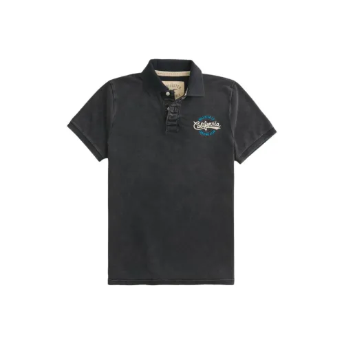 Hollister Мужская черная поло