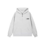 Белый, серый [Стандартный/Съемный, бренд, брошь]