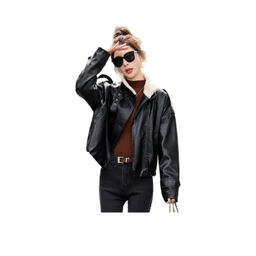 Куртка из кожи Kangaroo женская