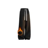 Черный [с флисовой подкладкой и утепленный]