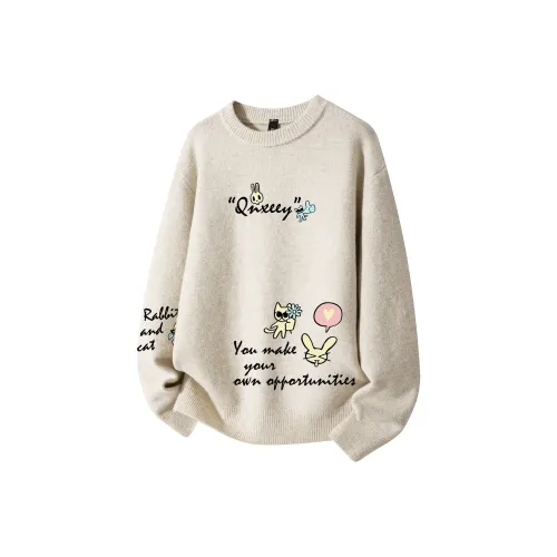 Qnxeey Унисекс Трикотаж