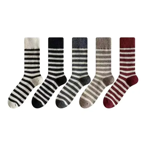 Beerus 5 пар по одной паре каждого цвета унисекс носки до колена