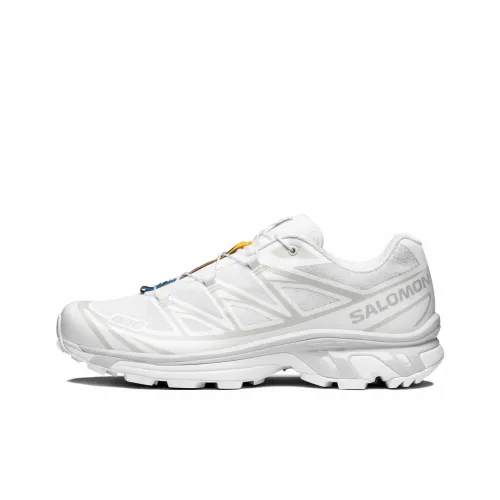 SALOMON XT 6 Slip-Resistant Low-Top Беговые кроссовки Унисекс Белый