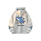 Белый, Фотиния, Серый (Синий узор)