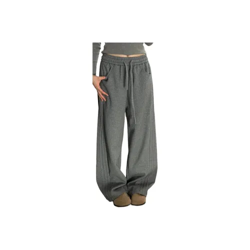BRG Темно-серый Унисекс Повседневные Штаны