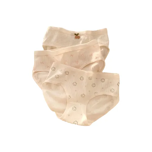 Babaya 5 пар Сладкий розовый SHADES Школьный возраст Трусы